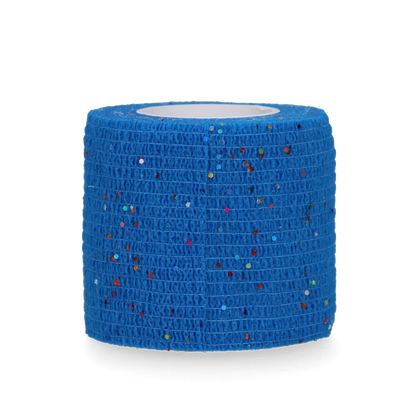 Excellent Animal Glitter Bandage Profi 5 cm - Blauw