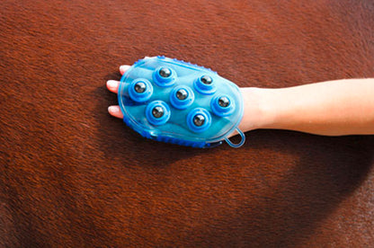 Borstel magneet massage Blauw