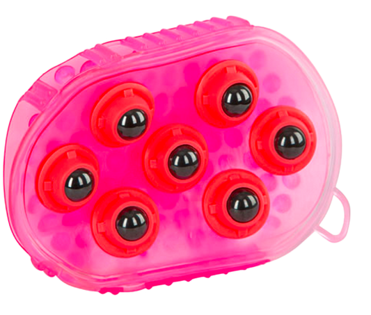 Borstel magneet massage Roze