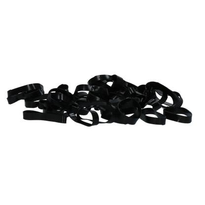 Excellent Horse Rubber Bands Silicone Black