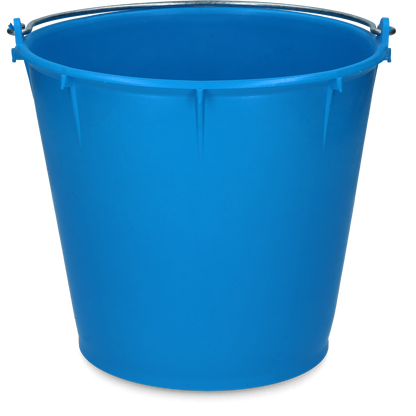 Emmer 7 l met beugel Konings blauw