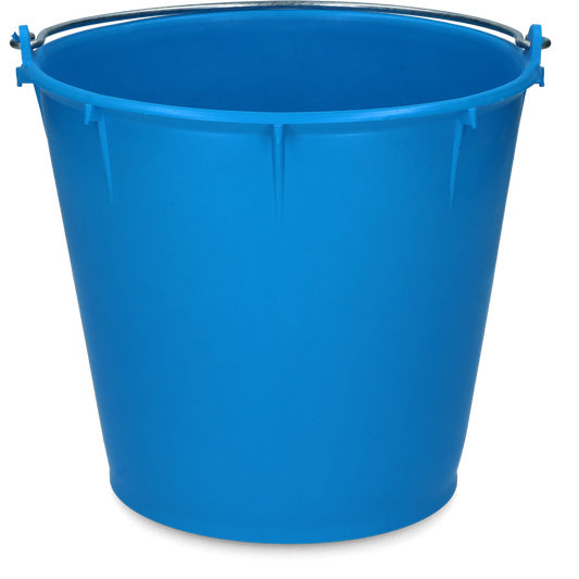Emmer 7 l met beugel Konings blauw