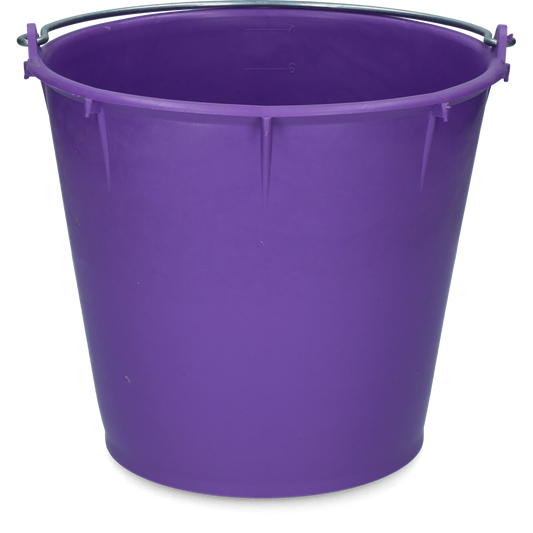 Emmer 7 l met beugel Paars