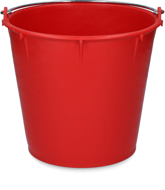 Emmer 7 l met beugel Rood