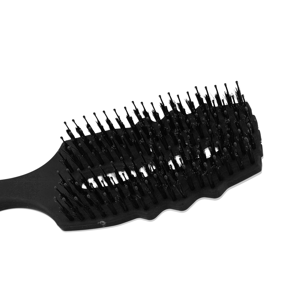 Excellent Horse Wave Brush Zwart