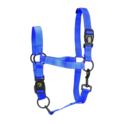 Excellent Premium Halster Blauw XS