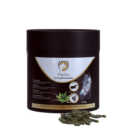 Excellent Horse Herbs Hennepbloempellets 1,5 kg