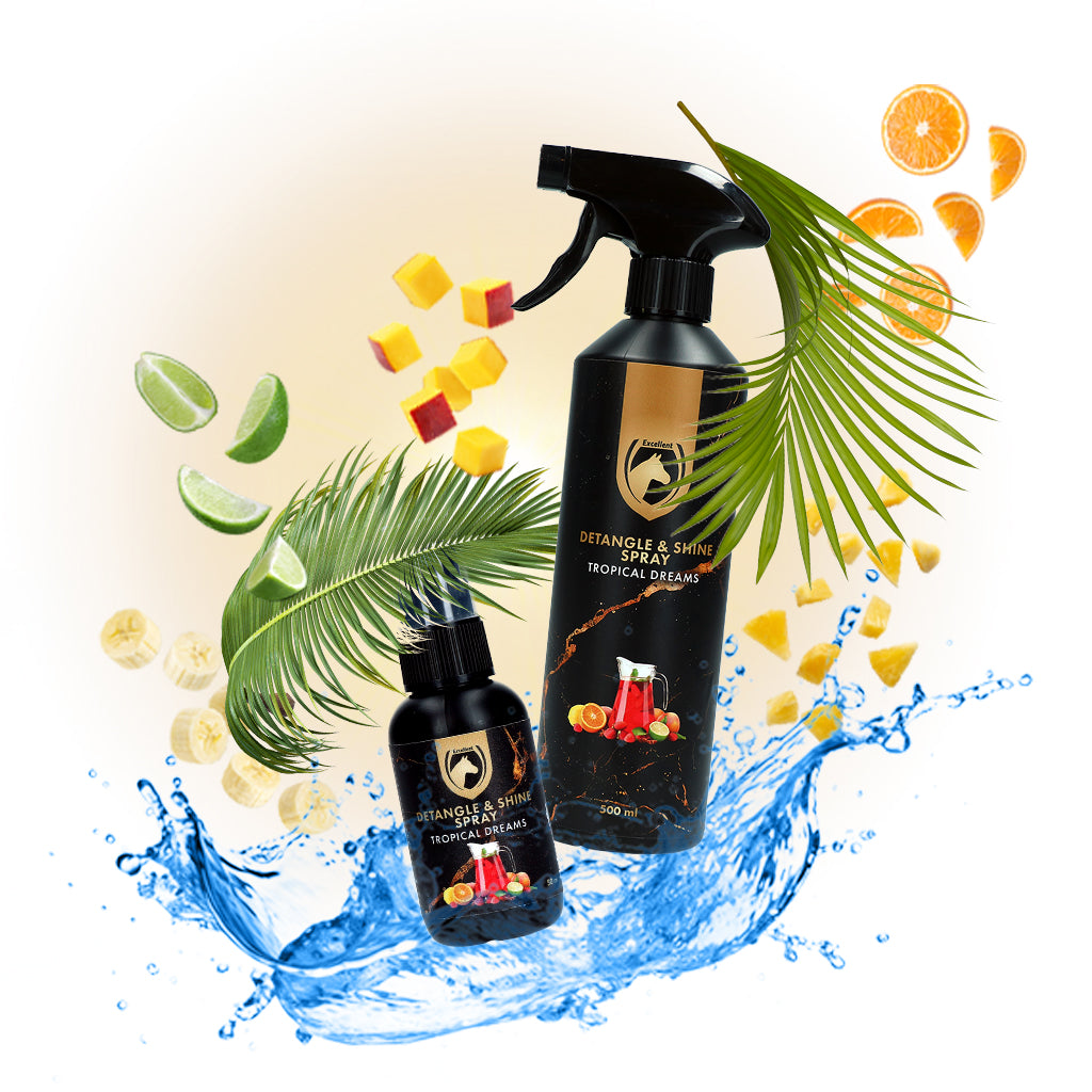 Excellent Horse Detangle & Shine Spray 500 ml Tropical Dreams