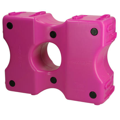 Vplast Cavaletti Hindernisblokken 2 st Roze