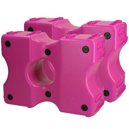 Vplast Cavaletti Hindernisblokken 2 st Roze