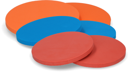Hoefschoen zool los L 155 mm Blauw
