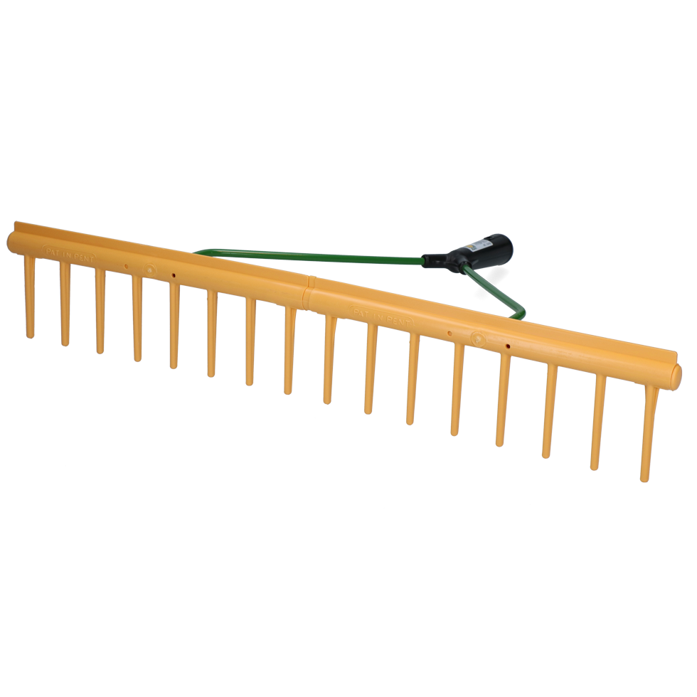 Hooi-/grashark met egaliseerfunctie 64 cm, 16-tands