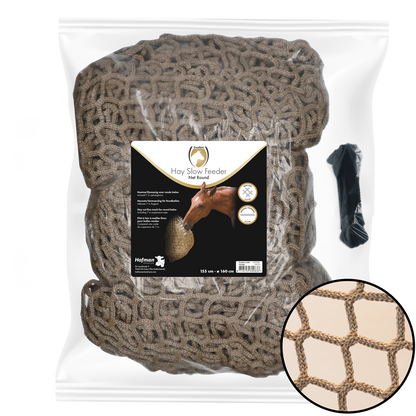 Hay Slow Feeder Net Ronde Baal
