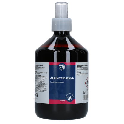 Jodiumtinctuur 1% (10 mg per ml) & 70% Alcohol 500 ml