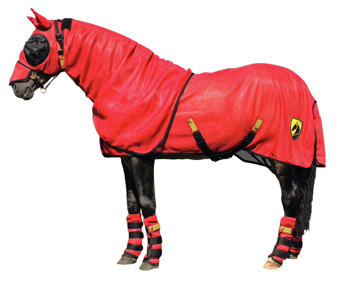 Horse Armor Knockdown Vliegendeken 183 cm