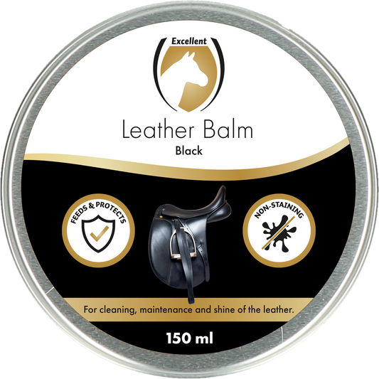 Excellent Leder & Zadel Balm Zwart