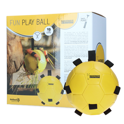 Excellent Horse Fun Play Ball Geel