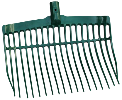 Mestvork zonder steel Groen