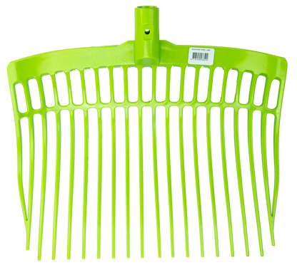 Mestvork zonder steel Limegroen