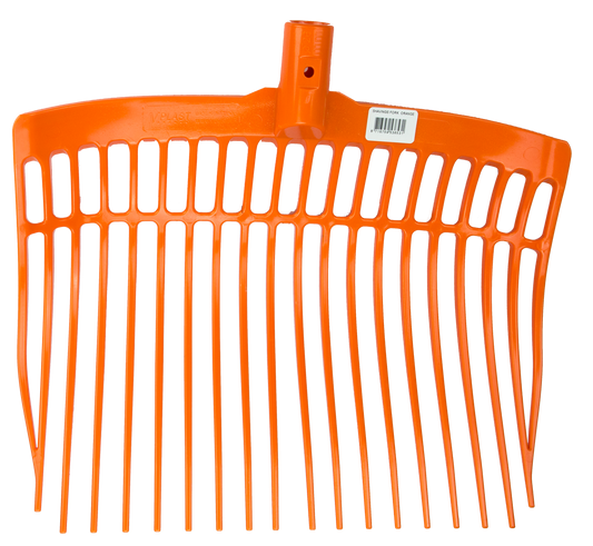 Mestvork zonder steel Oranje