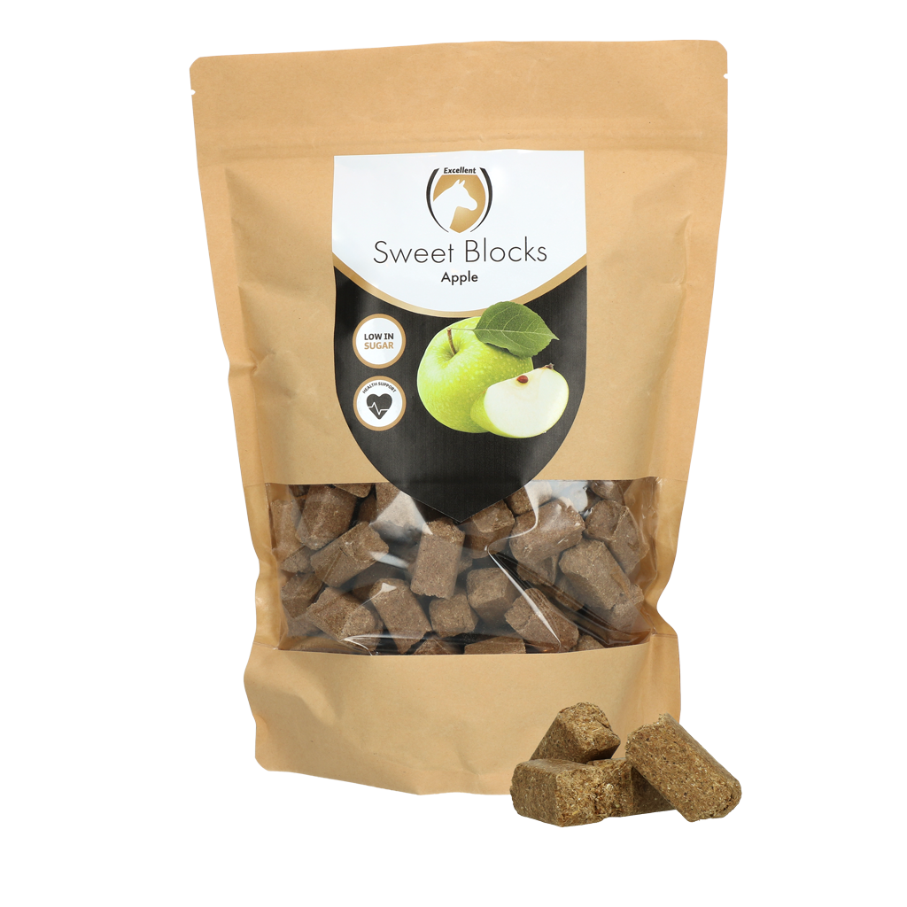 Excellent Horse Sweet Blocks Apple 1 kg