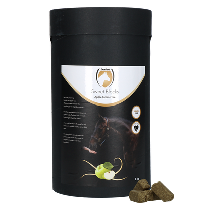 Excellent Horse Sweet Blocks Grain-Free Apple 3 kg