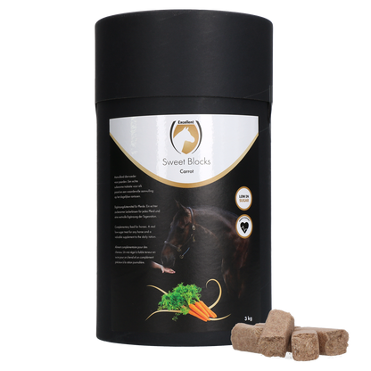 Excellent Horse Sweet Blocks Carrot 3 kg