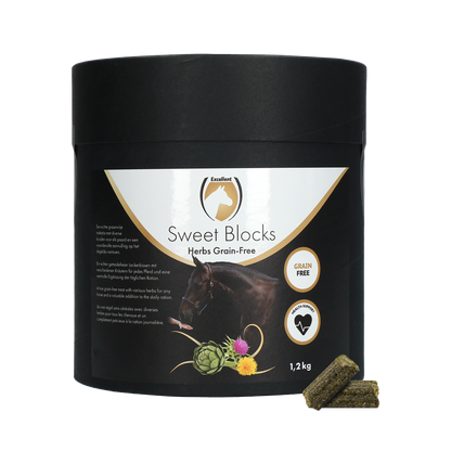 Excellent Horse Sweet Blocks Grain-Free Herbs 1,2 kg