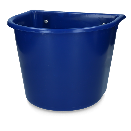 Voerbak 15 l met ophang Donkerblauw