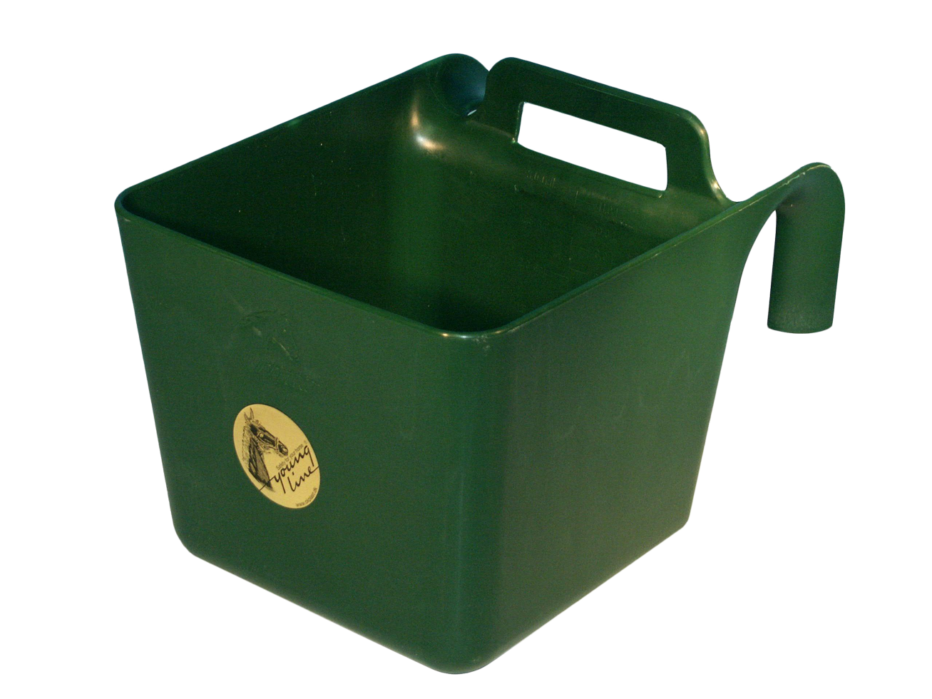 OK Plast Voerbak met ophang en handgreep 11 l Groen