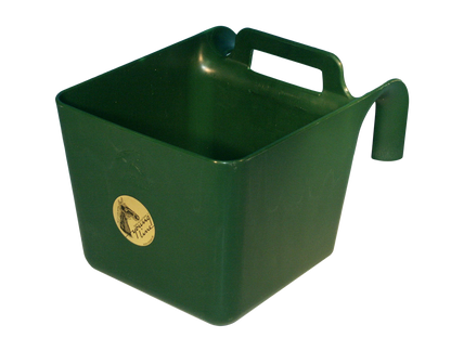 OK Plast Voerbak met ophang en handgreep 11 l Groen