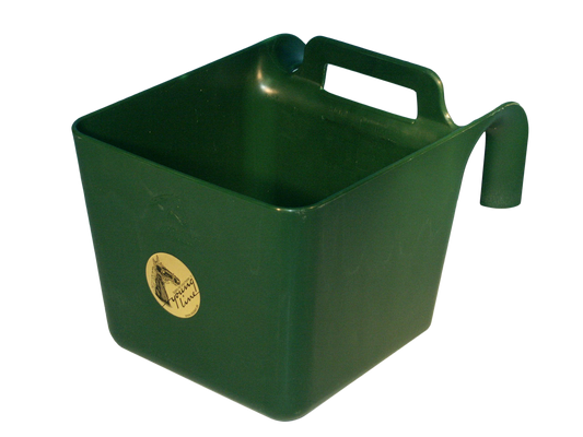 OK Plast Voerbak met ophang en handgreep 11 l Groen