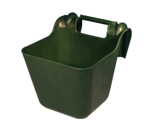 OK Plast Voerbak met ophangbeugel 14 l Groen
