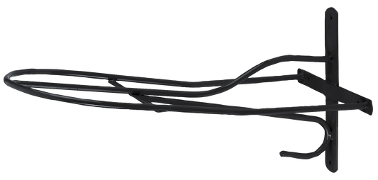 Zadelhouder metaal 54 cm Zwart
